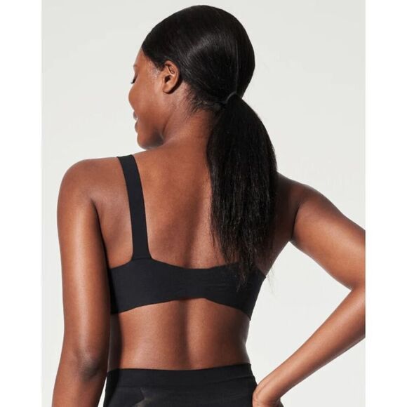 SPANX NEW size 34C Bra-llelujah Lightly Lined Full Coverage BLACK #30011R - Picture 2 of 4